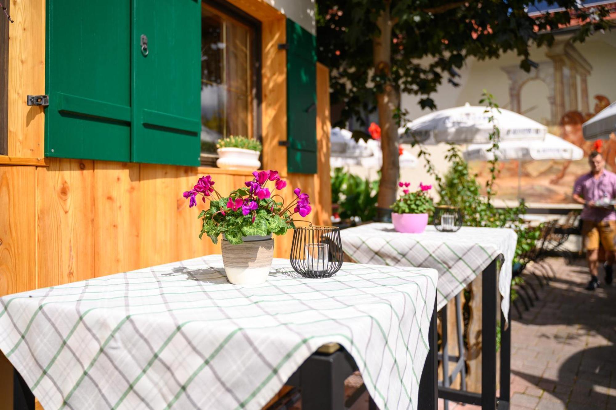 Hotel Restaurant Fruehlingsgarten Füssen Exterior foto