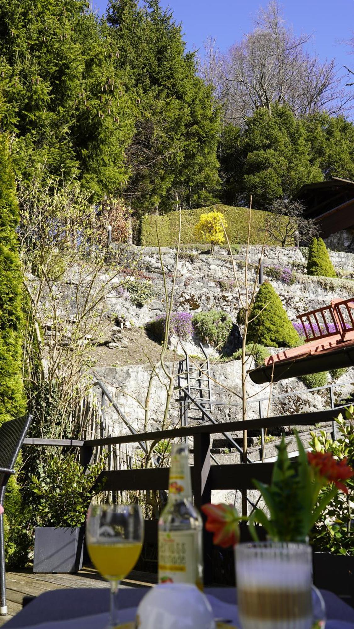 Hotel Restaurant Fruehlingsgarten Füssen Exterior foto